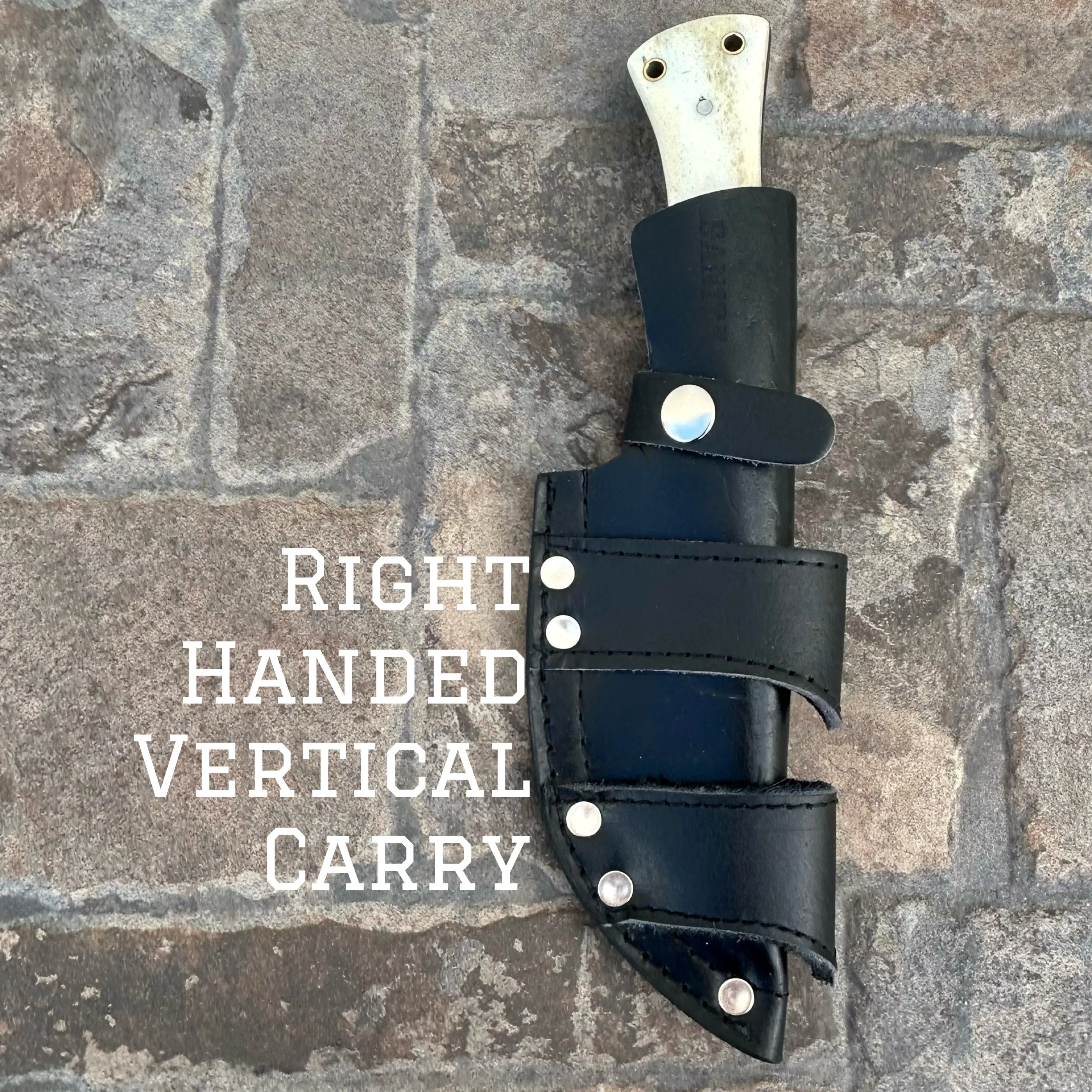 10” Rough Rider Series - USCG - Bone - D2 Steel - Horizontal & Vertical Carry - CUS42