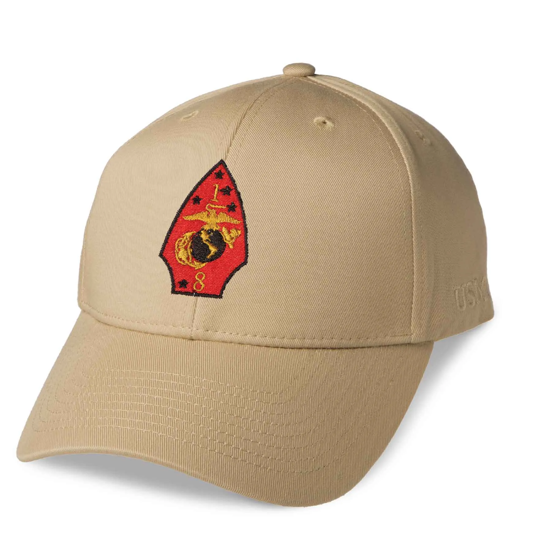 1st Battalion 8th Marines Embroidered Cover
