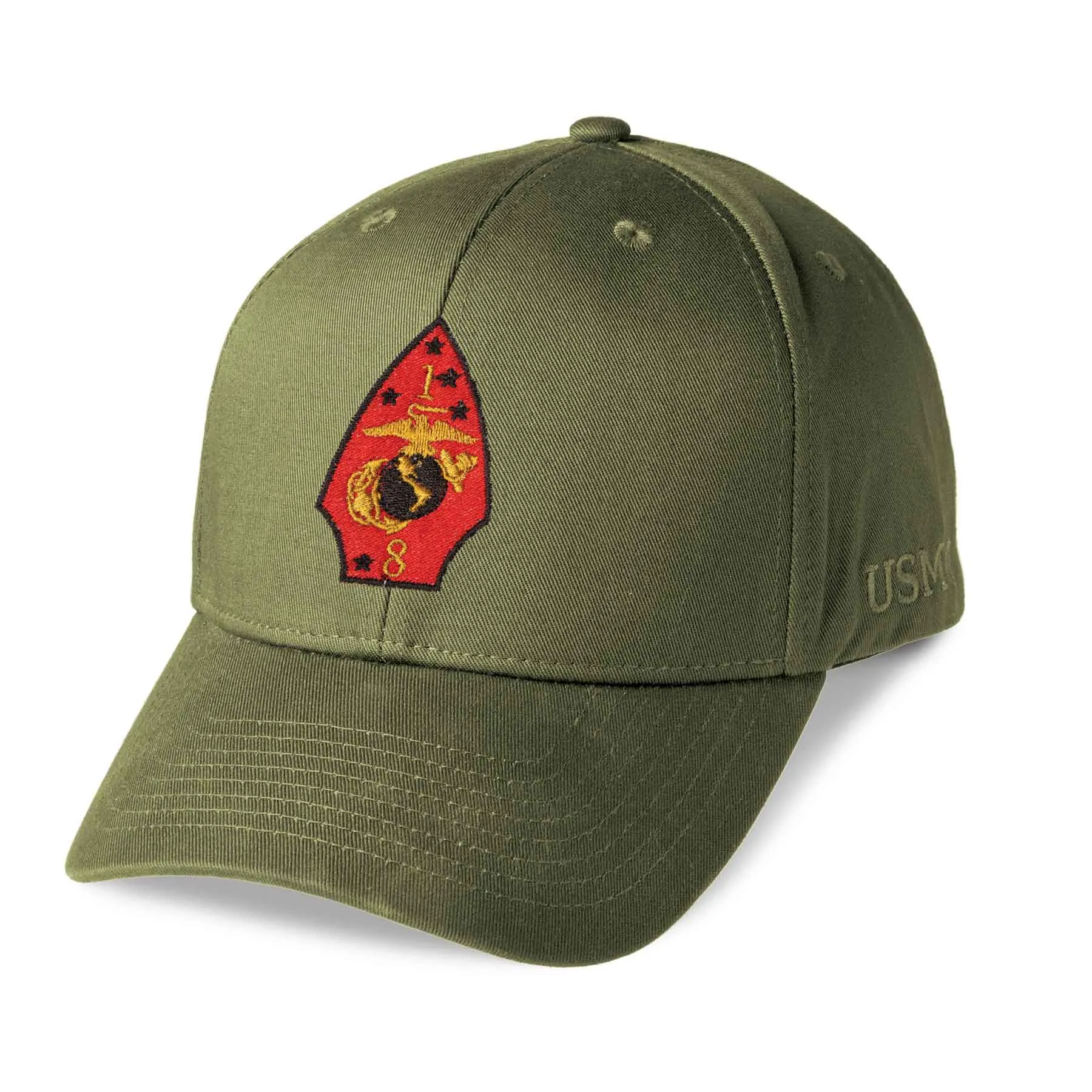 1st Battalion 8th Marines Embroidered Cover