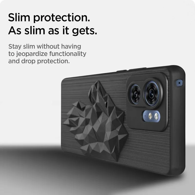 3D Lion Soft Silicone Back Cover For Motorola Edge 40 5G | Moto Edge 40 5G
