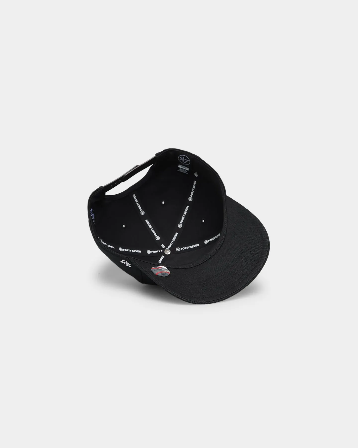47 Brand Los Angeles Dodgers Nantasket Captain DTR Snapback Black