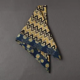 Ajrakh Block Printed Cotton Bandana