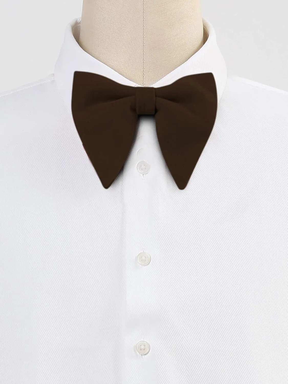 Allegra K Solid Pre-tied Bow Ties for Women Men Formal Party Prom Bowties Velvet