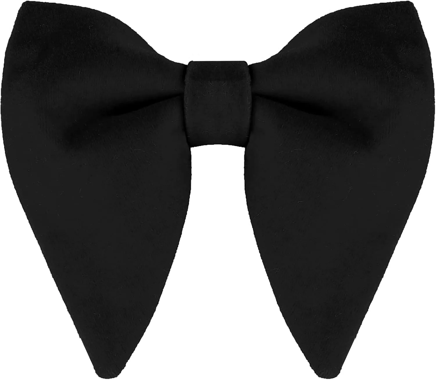 Allegra K Solid Pre-tied Bow Ties for Women Men Formal Party Prom Bowties Velvet