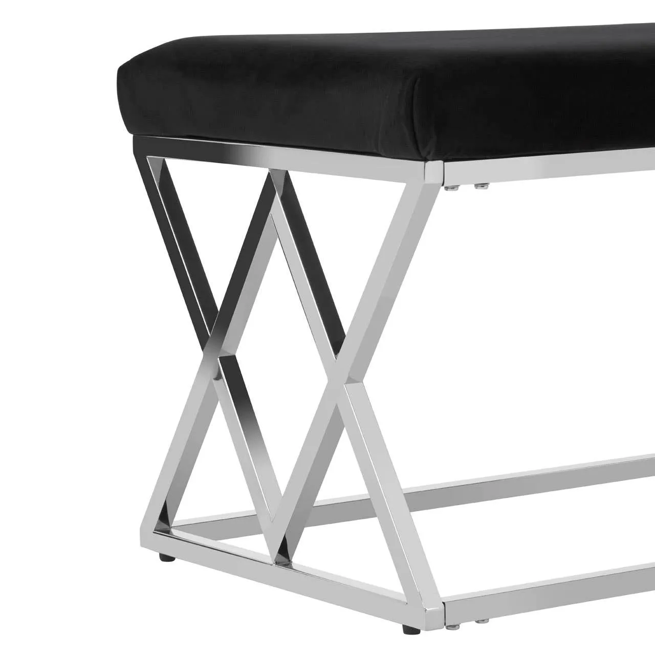 Allure Black Seat Bench