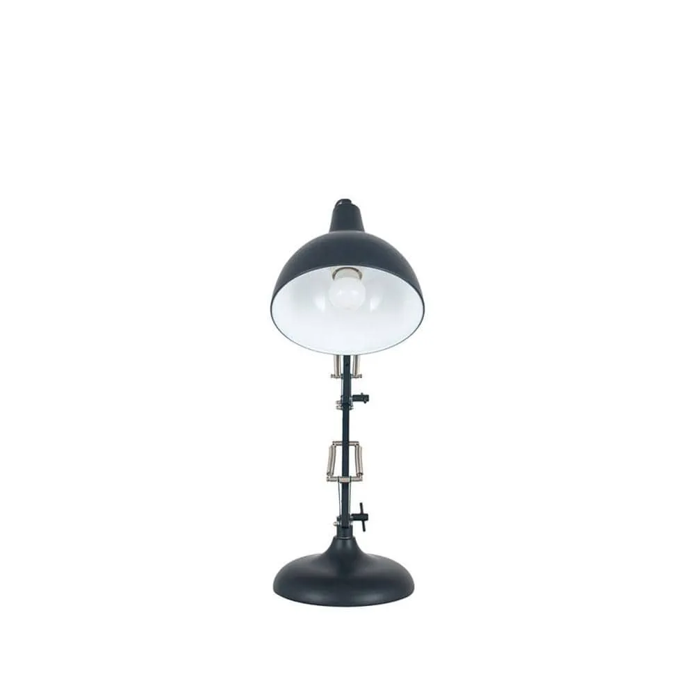 Alonzo Matt Black Metal Angled Task Table Lamp