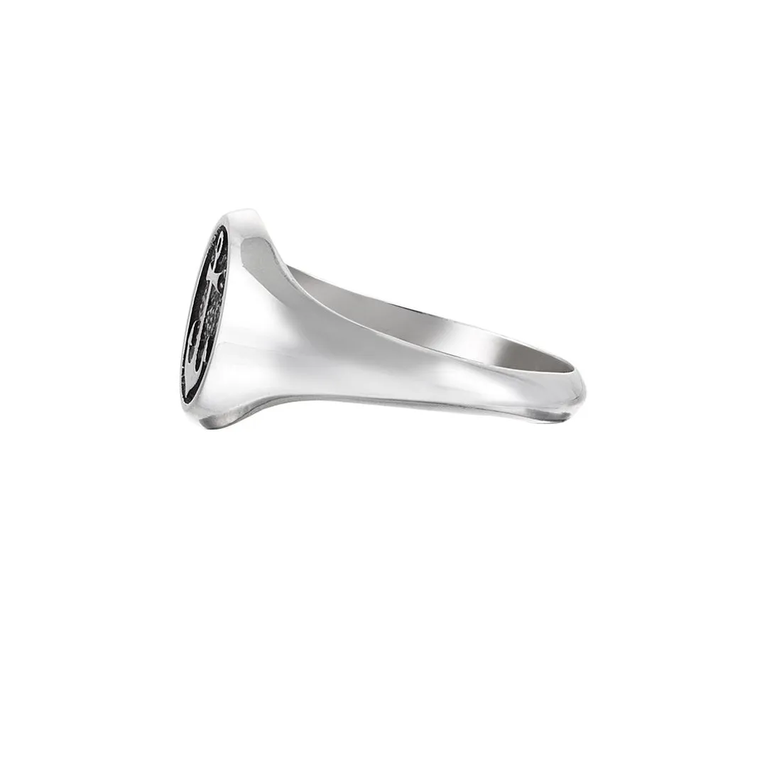 Anchor Ring - Silver