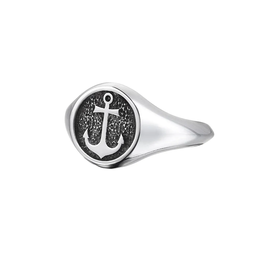 Anchor Ring - Silver
