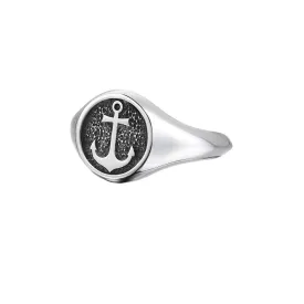 Anchor Ring - Silver