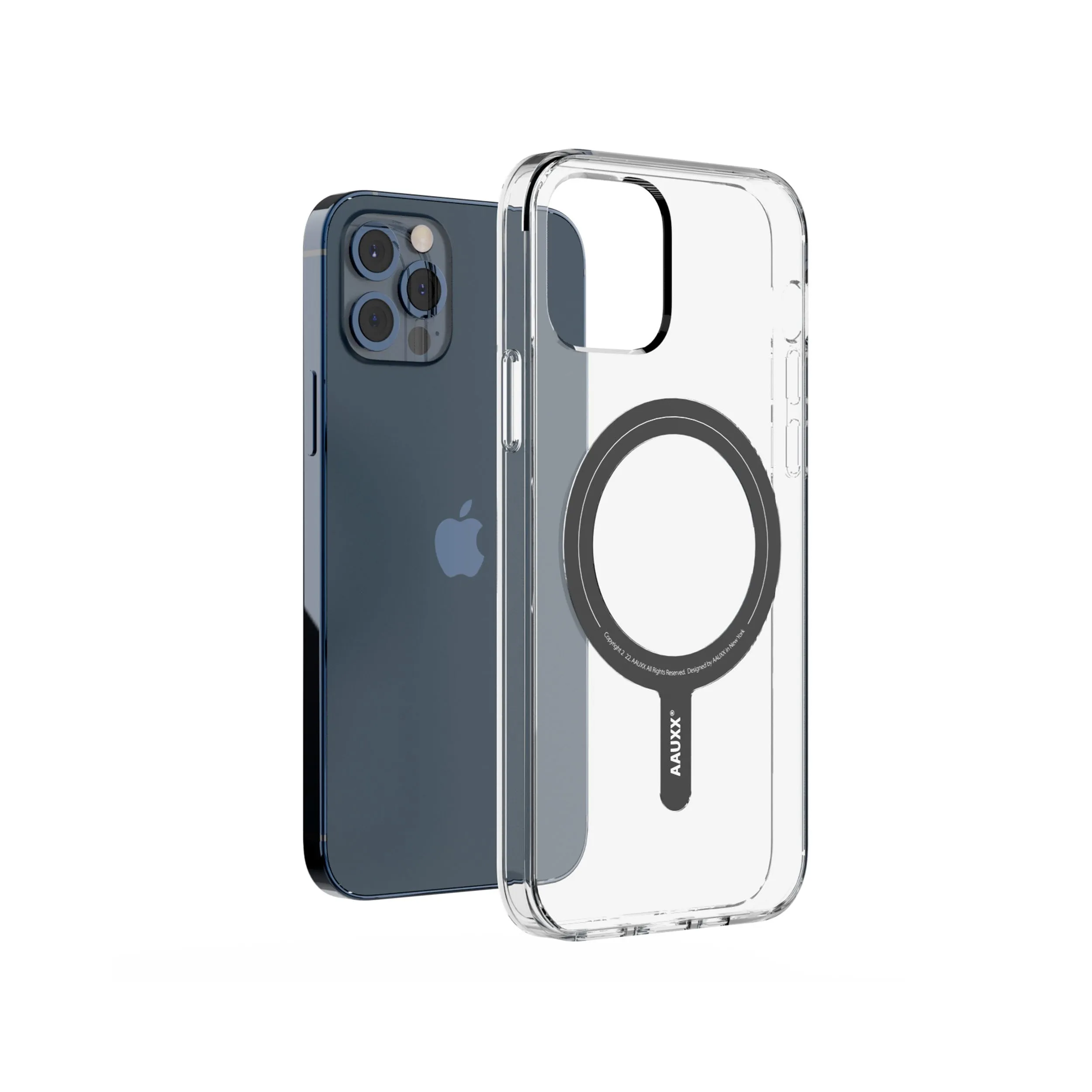 Apple iPhone - Phone case - Back cover - Case - MagSafe - Shock Proof - iRing® - Transparent