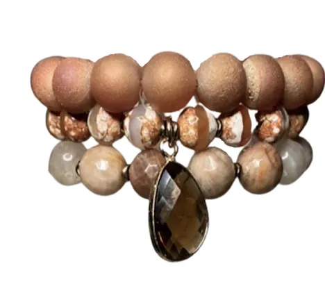 Arm Kandy by Heather Ford - Druzy Stack