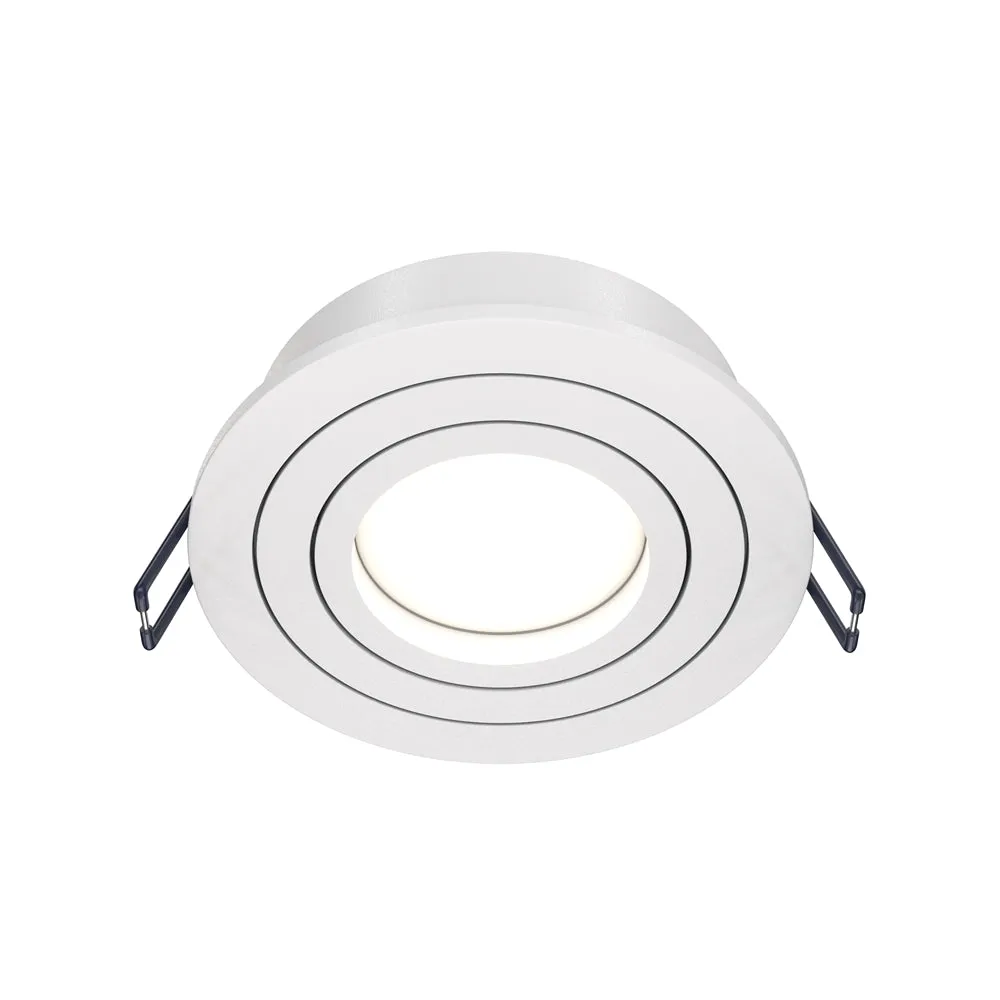 Atom Downlight - White/Black Finish