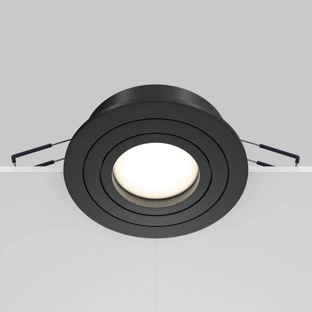 Atom Downlight - White/Black Finish