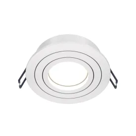 Atom Downlight - White/Black Finish