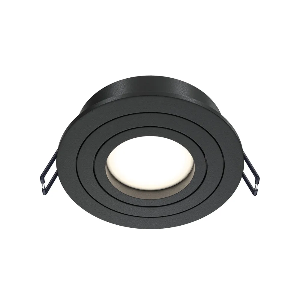 Atom Downlight - White/Black Finish