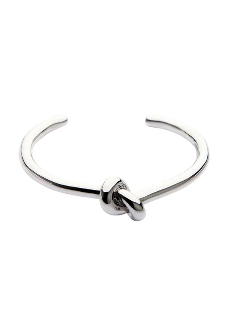 Bangle | Knot | Silver Plated