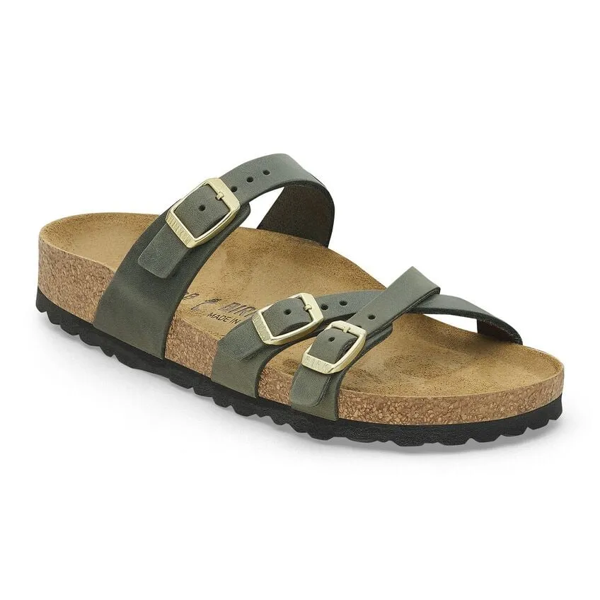 Birkenstock Franca Womens Sandals - Oiled Leather, Comfortable Adjustable Straps