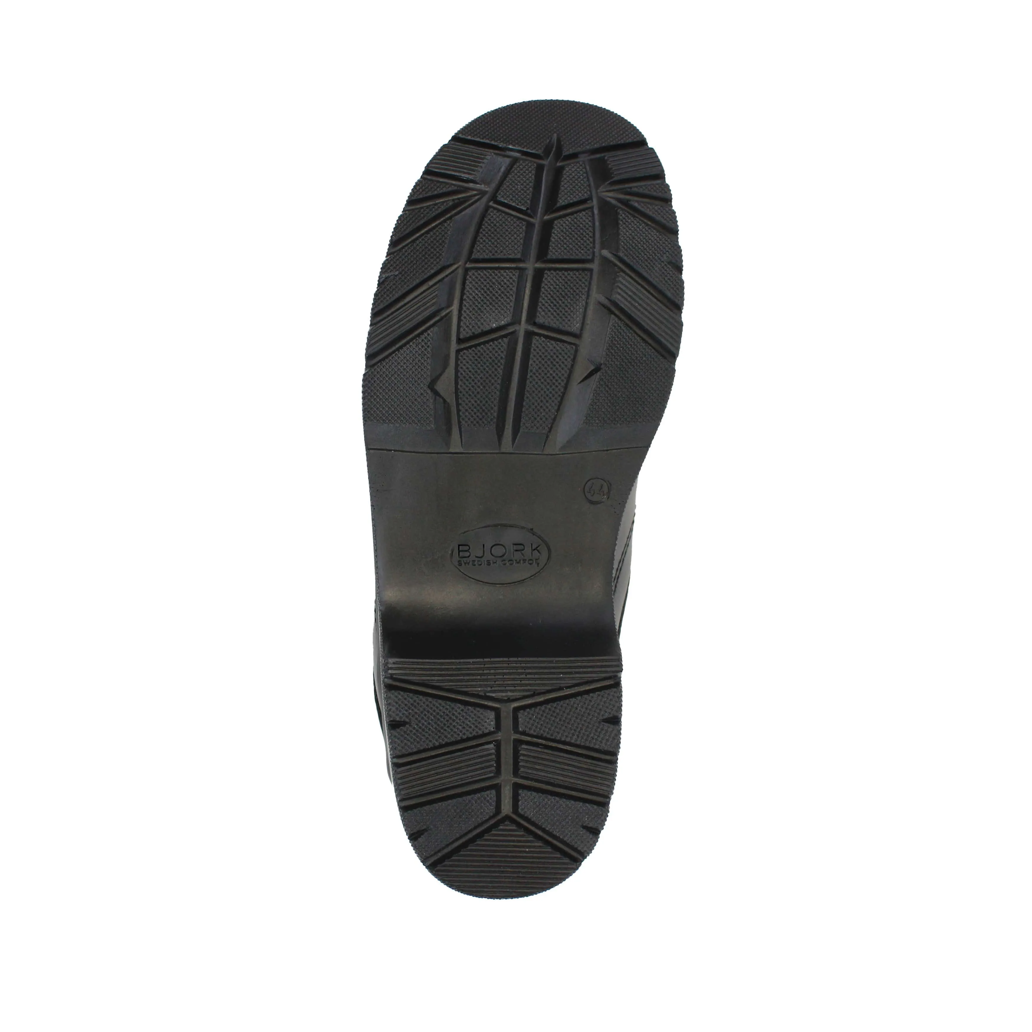 BJORK Men's Flex Pro Closed Back Brown Leather Clogs