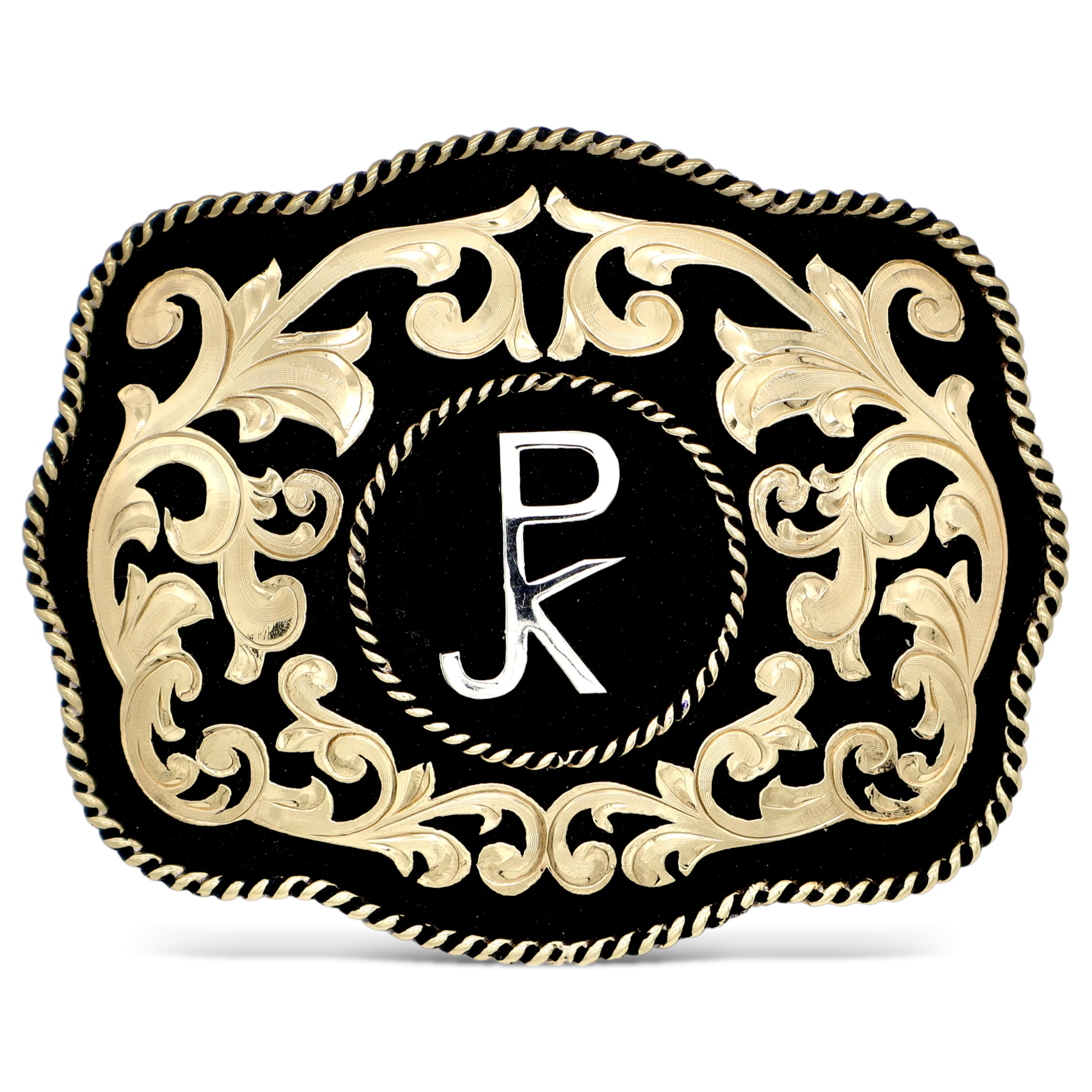 Black Beauty Custom Buckle
