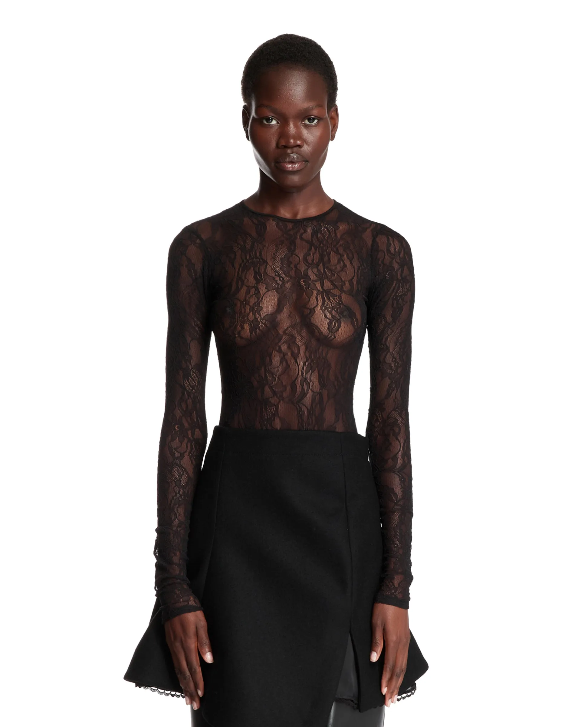 Black Lace Bodysuit