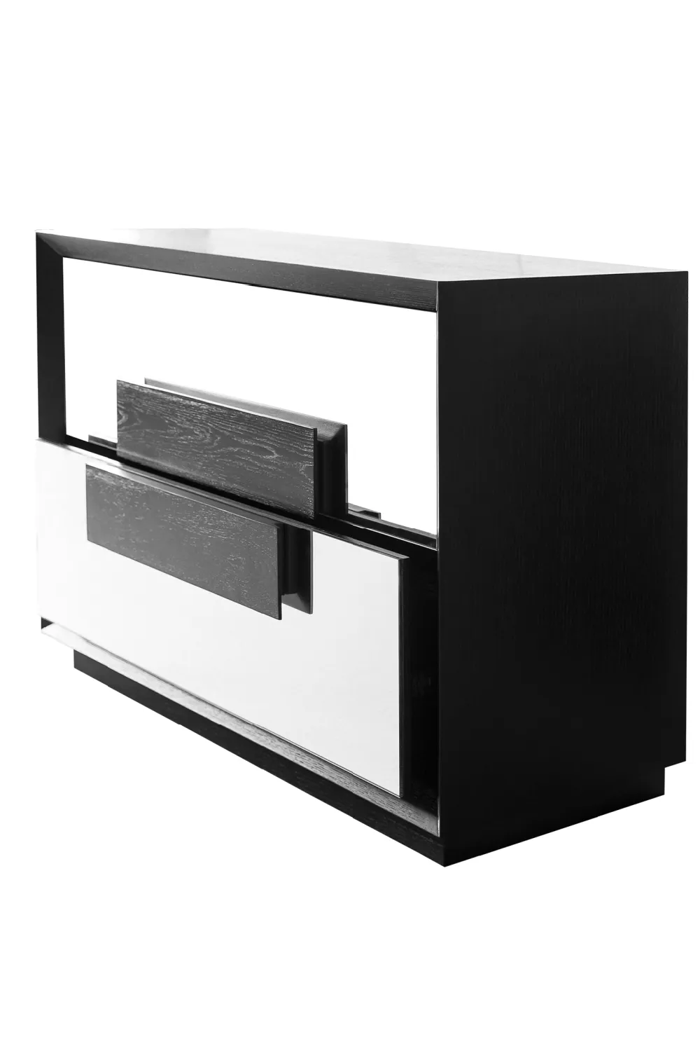 Black Oak 2-Drawer Chest | Liang & Eimil Etna