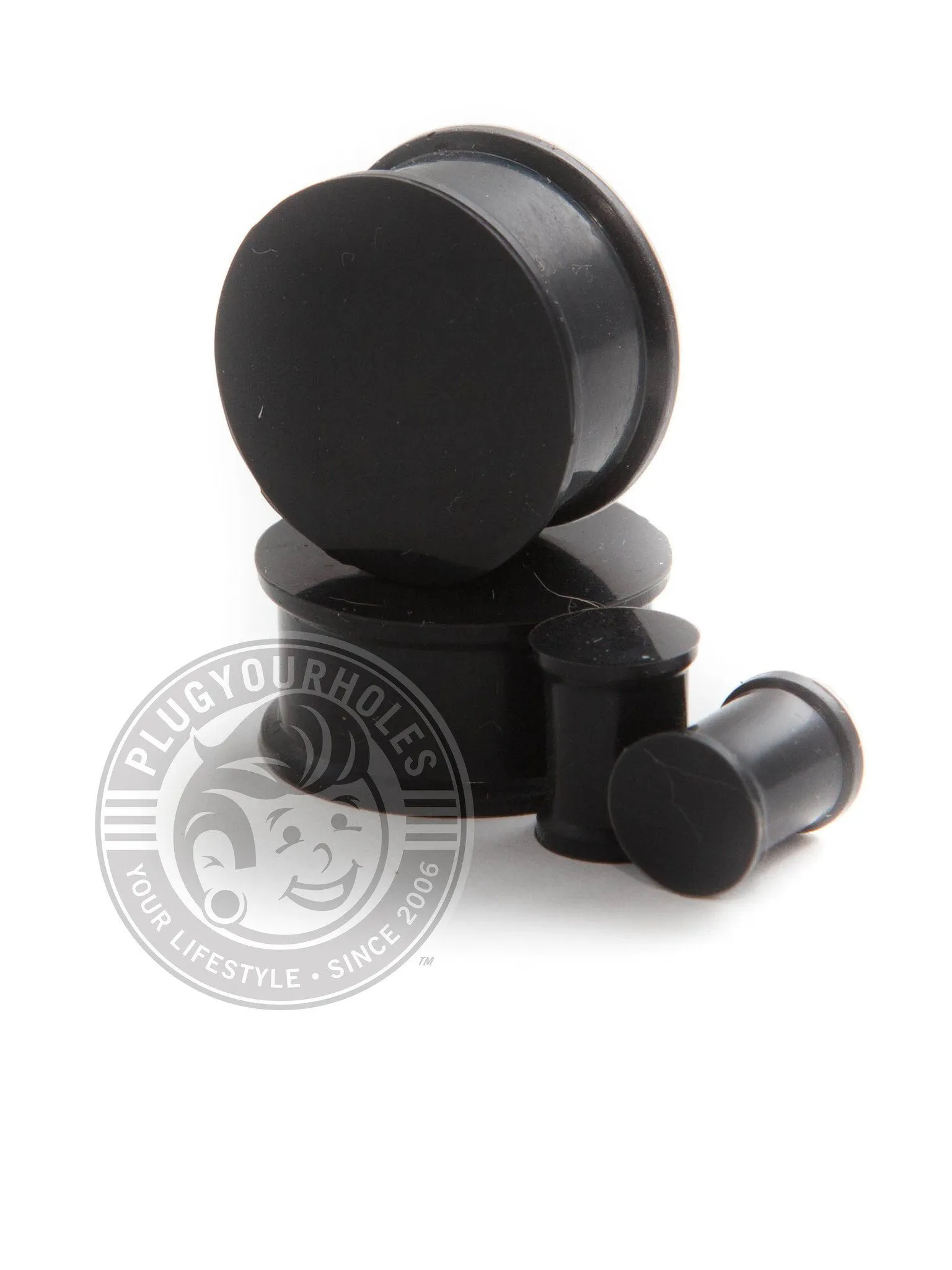 Black Silicone Plugs