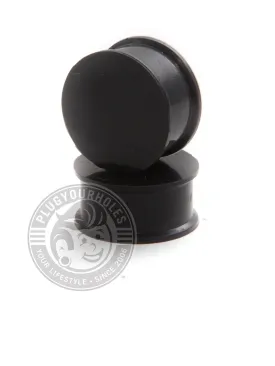 Black Silicone Plugs