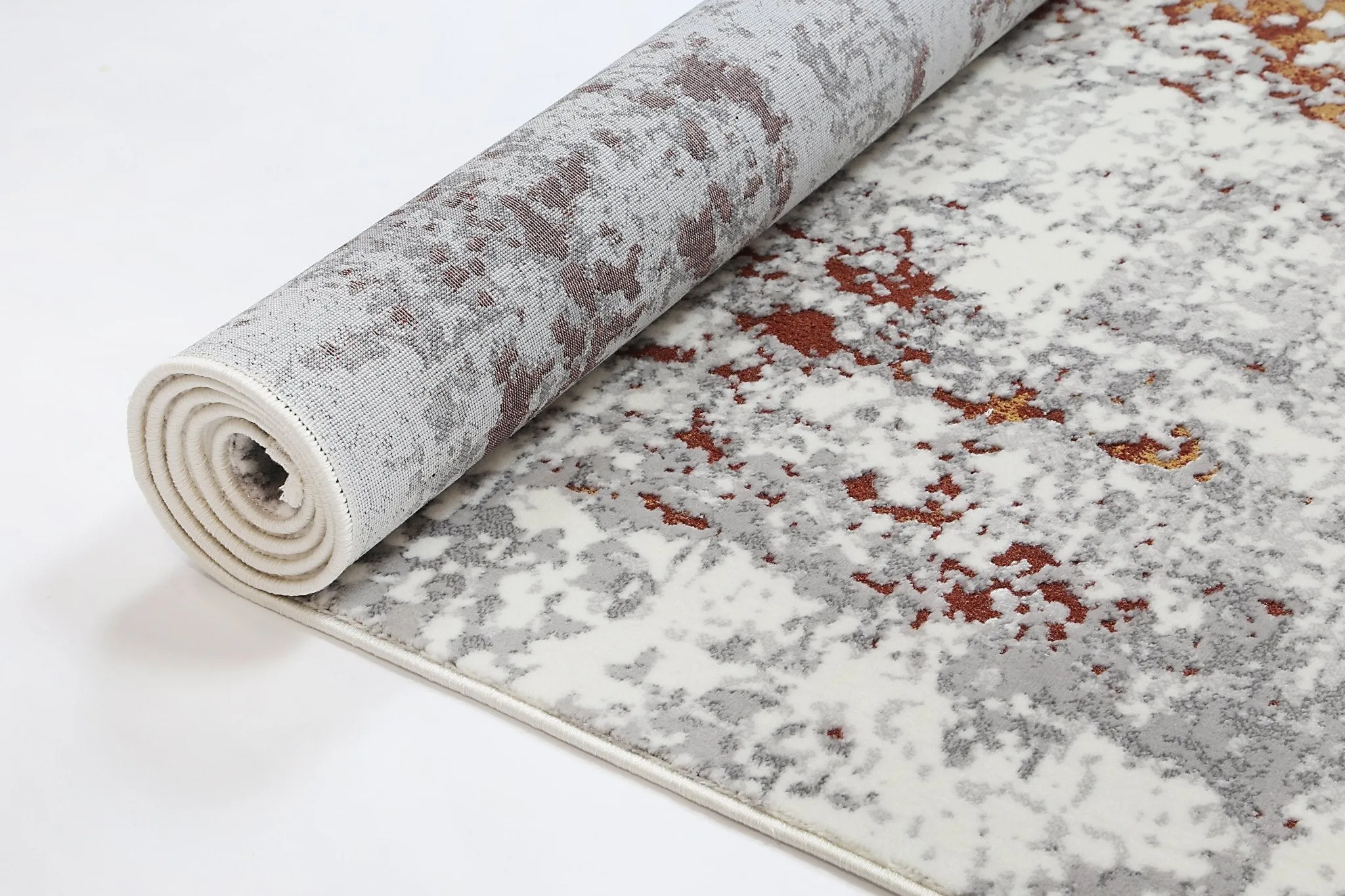Bohan One Modern Grey Terracotta Rug