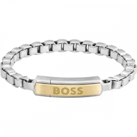 BOSS Stainless Steel Devon Bracelet