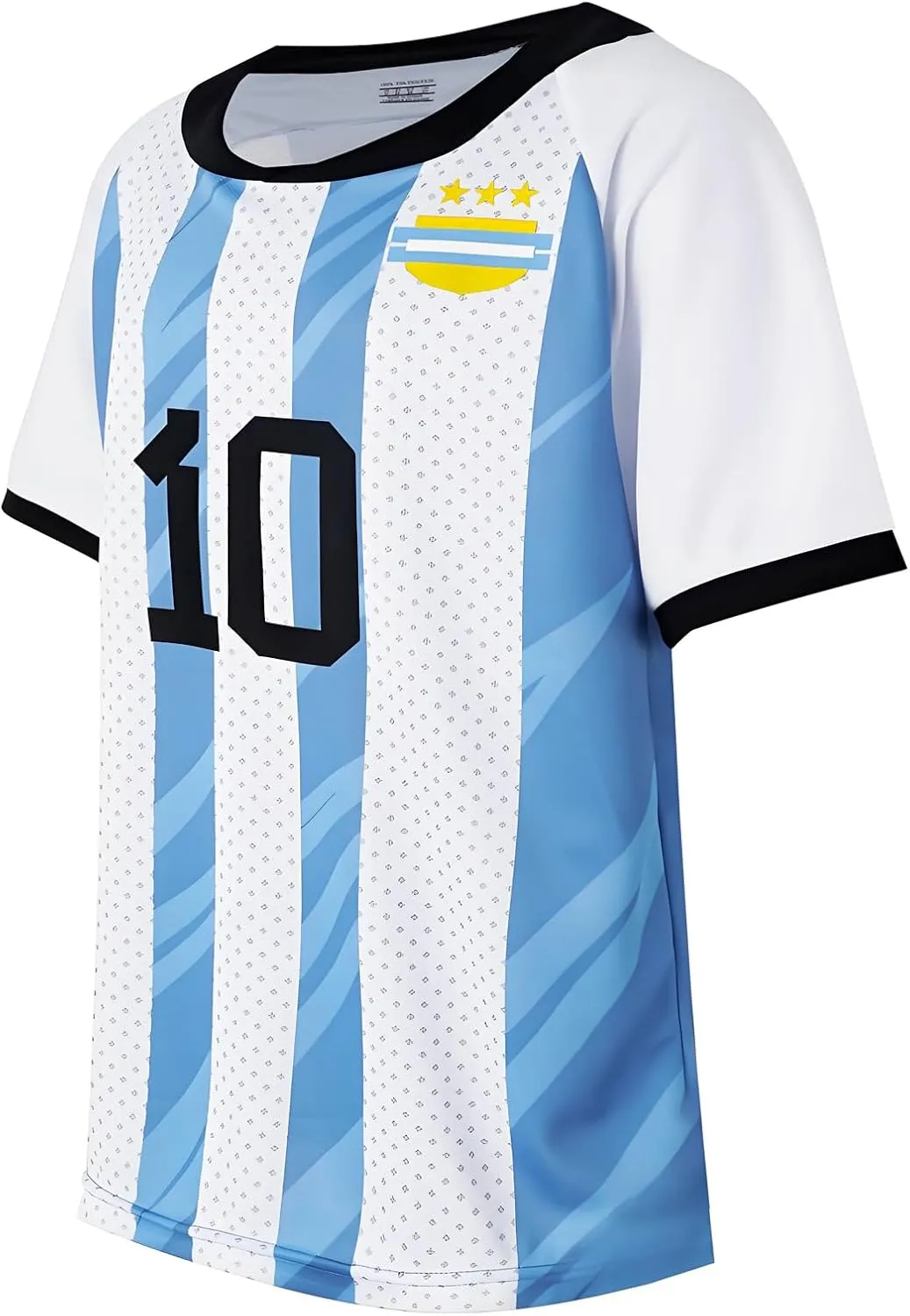 Boys' Soccer Jersey Youth Football Uniform Sports Shirt Kit for Kids Age 4-14,Soccer Birthday Gift