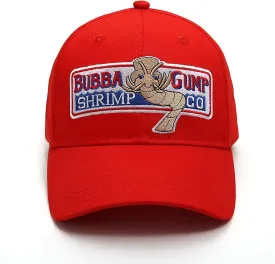 Bubba Gump Shrimp Hat Shrimp Co. Embroidered Adjustable Cotton Forest Gump Caps Unisex