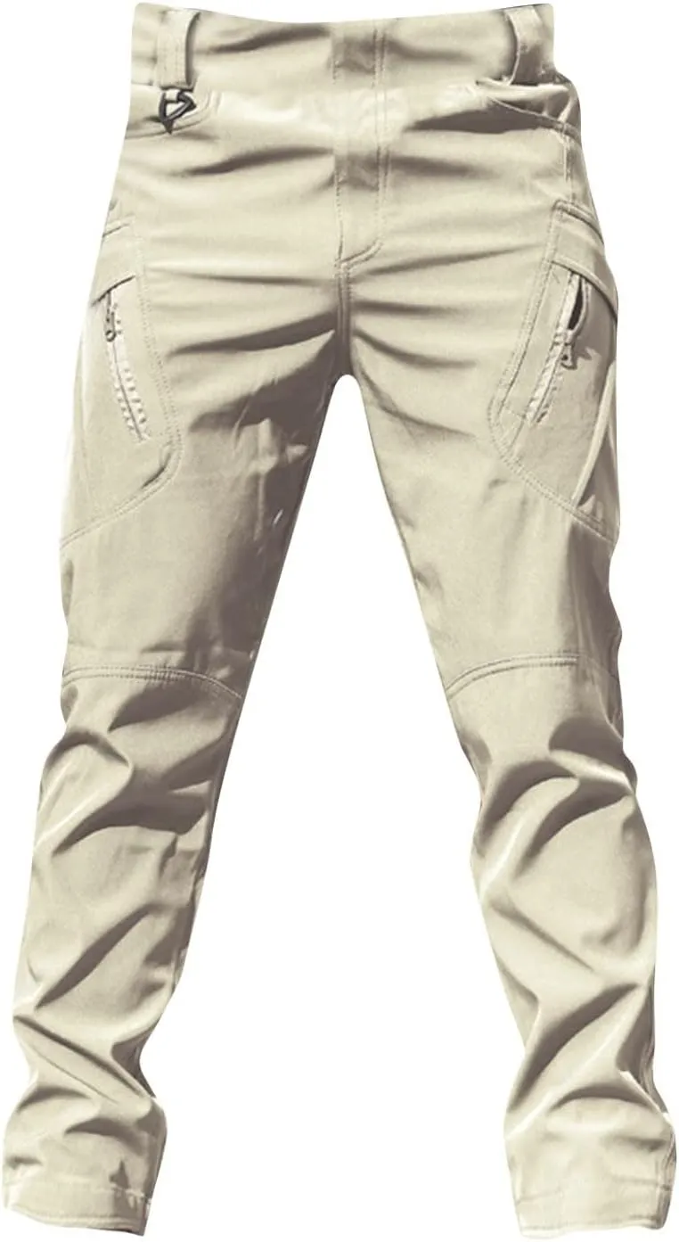 Cargo Pants for Men Baggy Ripstop Pants Multi Pockets Outdoor Work Hiking Pants Match Mens Wild Cargo Pants