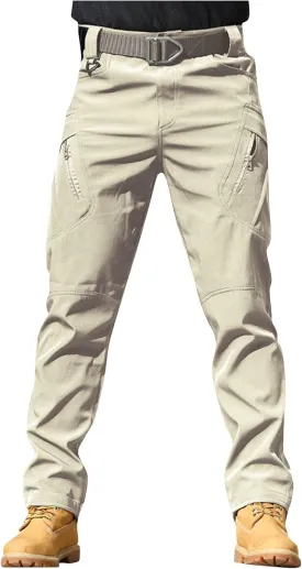Cargo Pants for Men Baggy Ripstop Pants Multi Pockets Outdoor Work Hiking Pants Match Mens Wild Cargo Pants