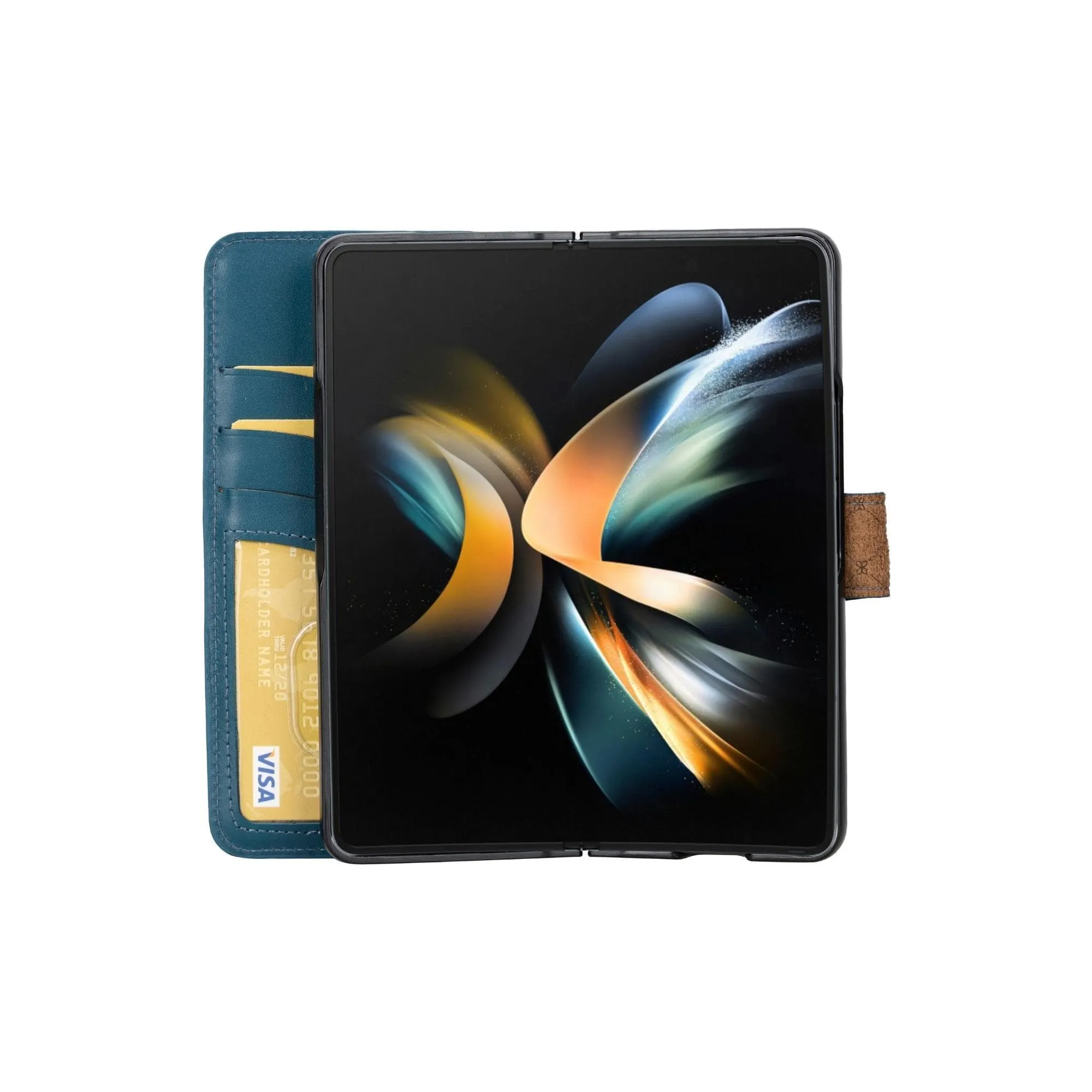 Carter Leather Samsung Galaxy Z Fold 5 Wallet Case