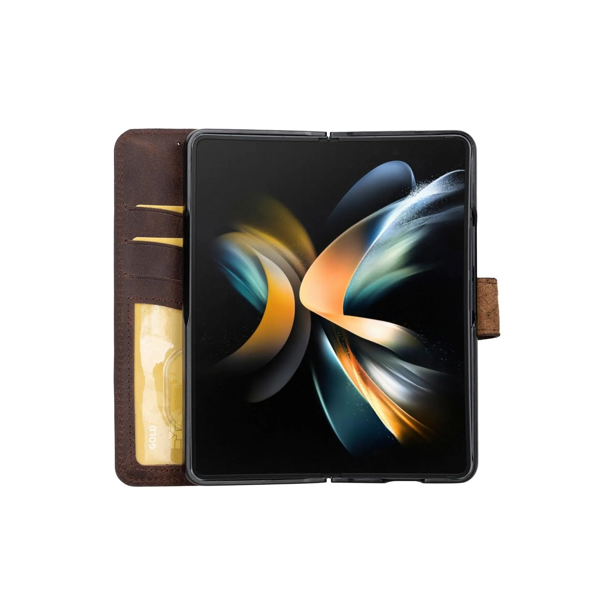 Carter Leather Samsung Galaxy Z Fold 5 Wallet Case