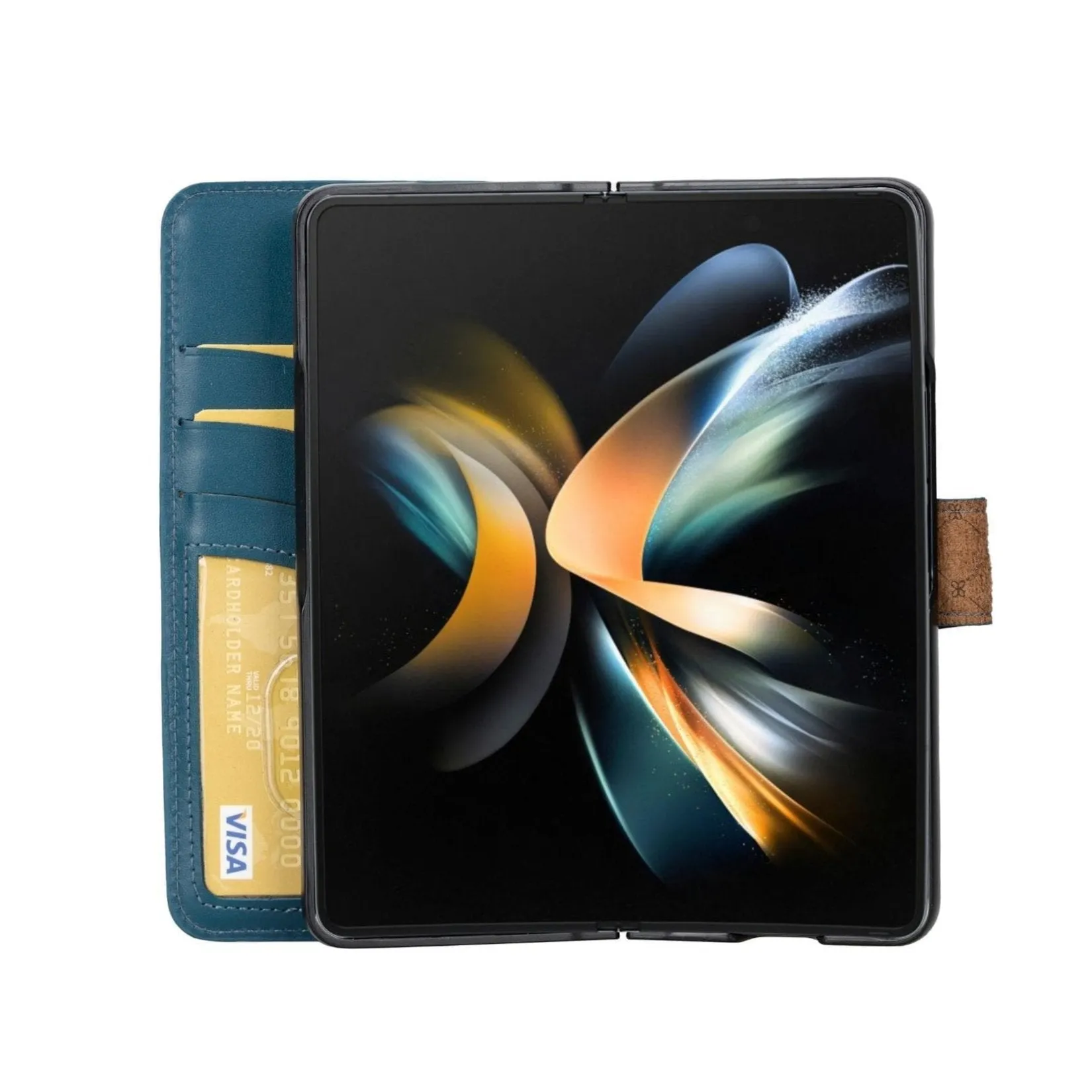 Carter Leather Samsung Galaxy Z Fold 5 Wallet Case