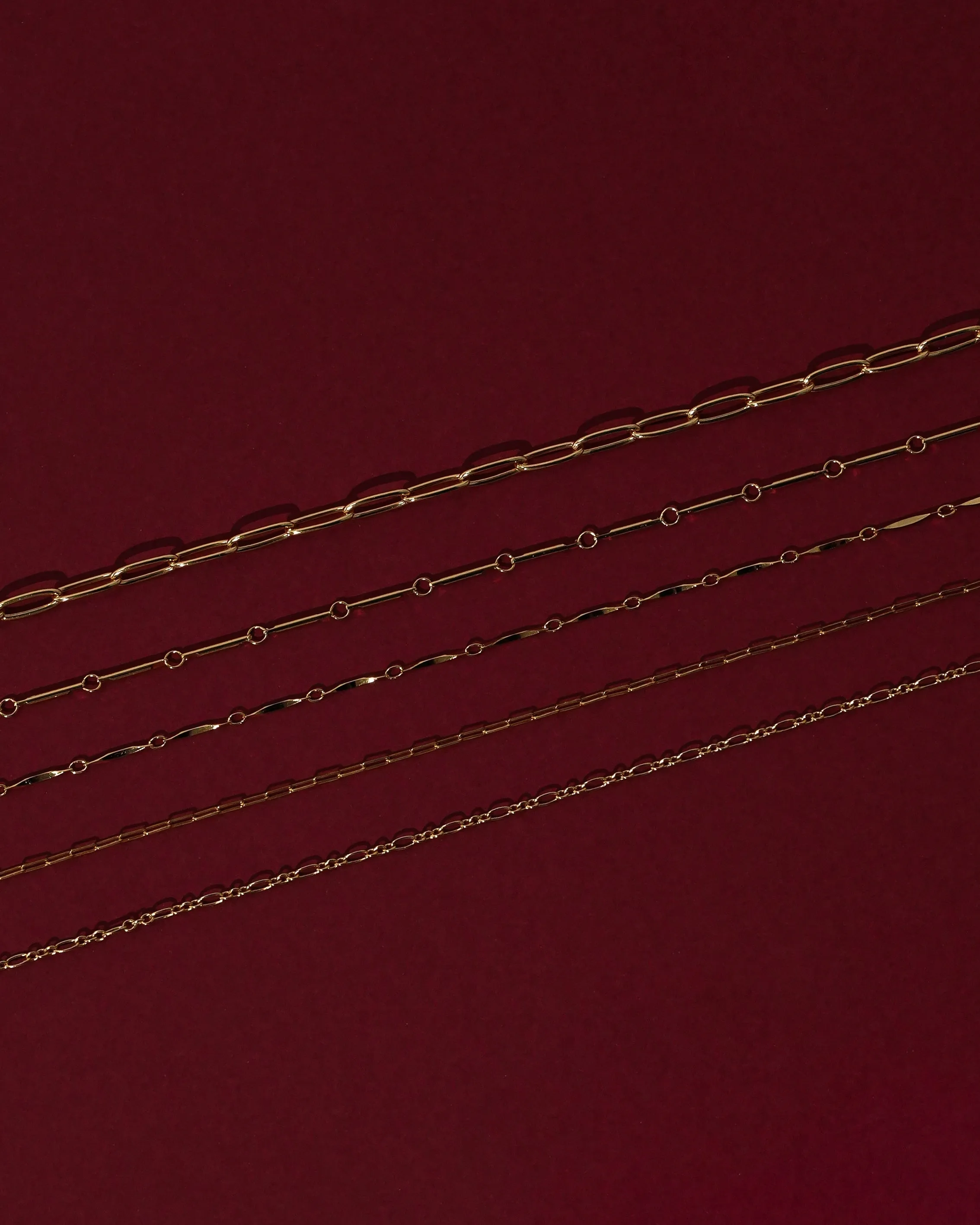 CHARM BAR Fine Block Necklace