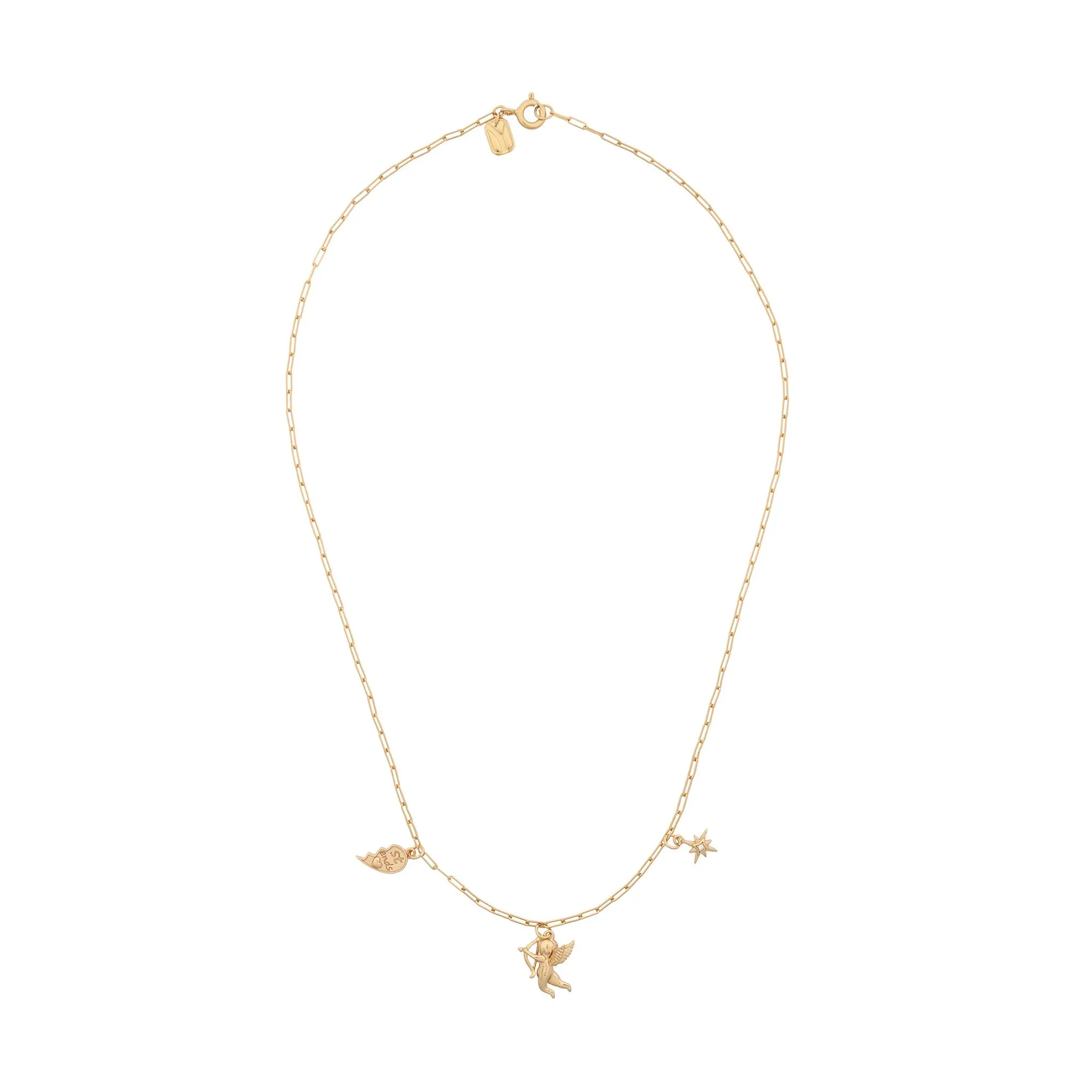 CHARM BAR Fine Block Necklace
