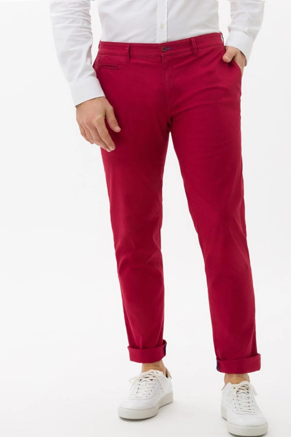 Chino hi-flex de coton