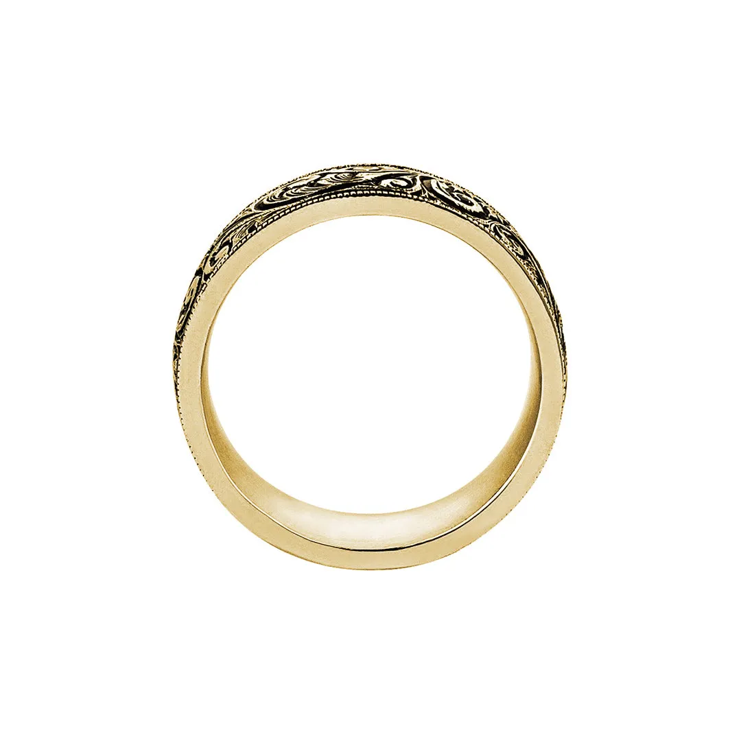 Classic Band Ring - Solid Gold