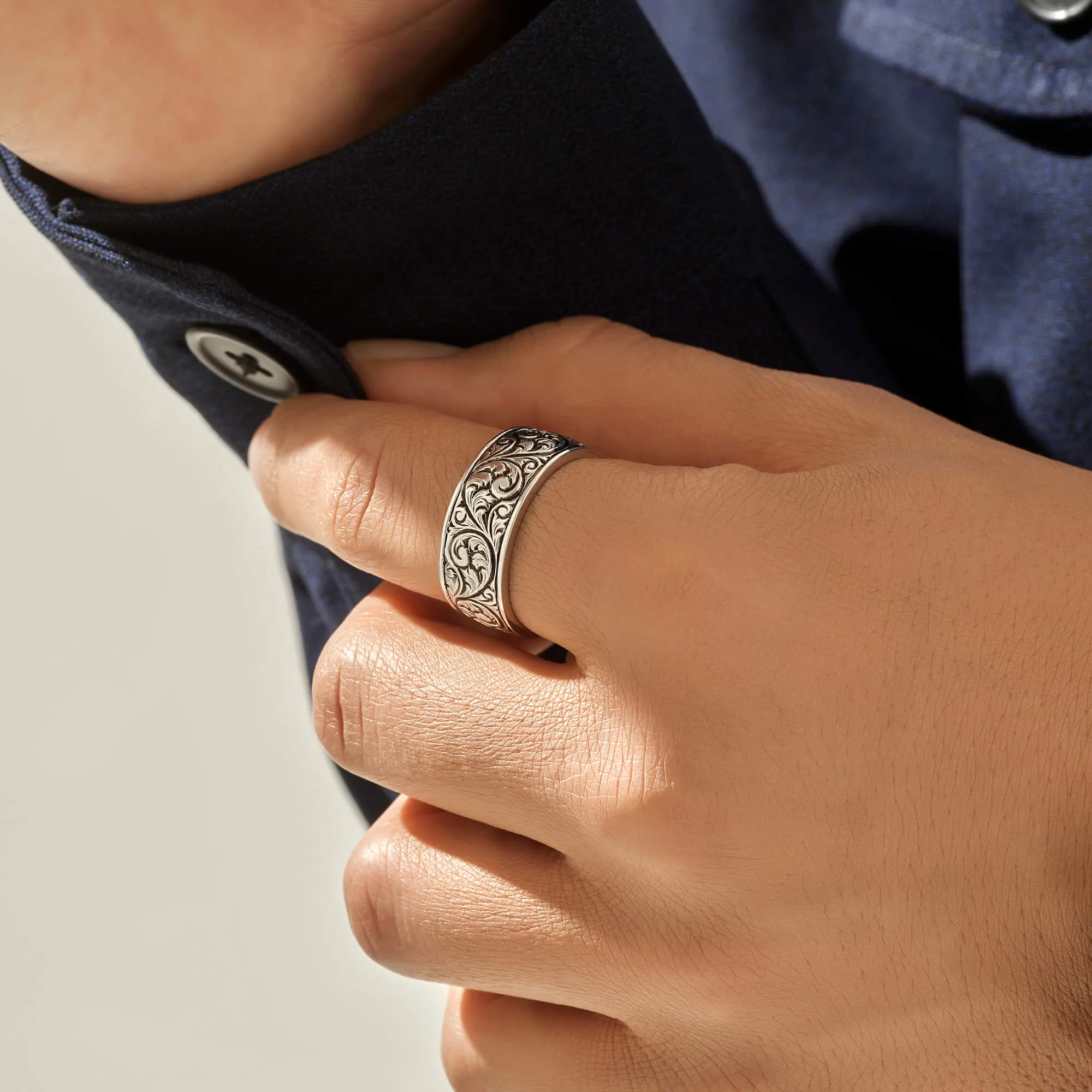 Classic Band Ring - Solid Silver