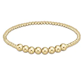 Classic Gold Beaded Bliss 2.5mm Bead Bracelet - 5mm - Gold