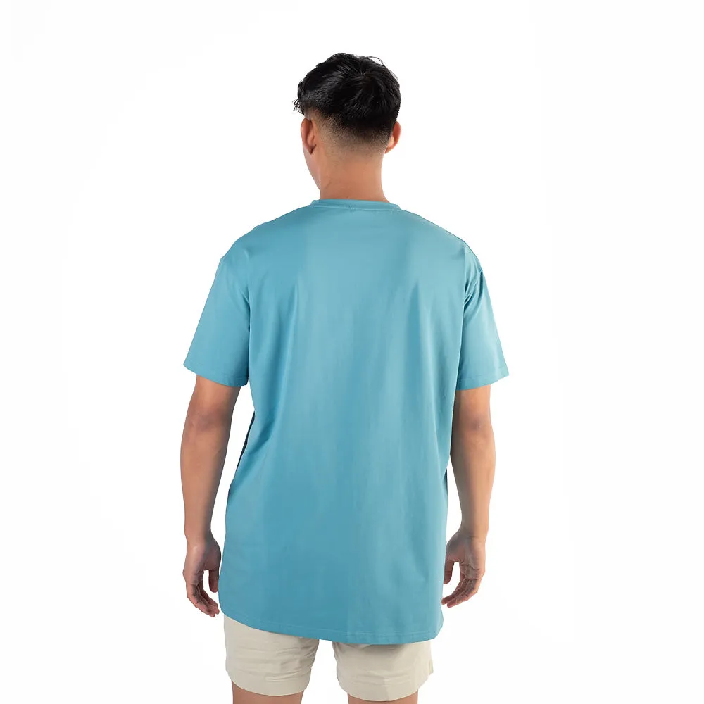 Color Blast Crew Blue T-Shirt