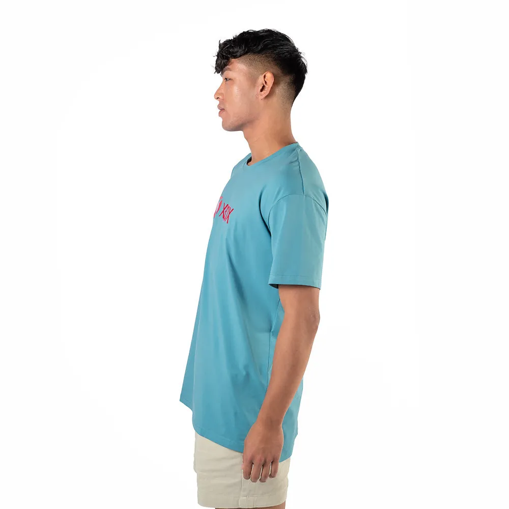 Color Blast Crew Blue T-Shirt