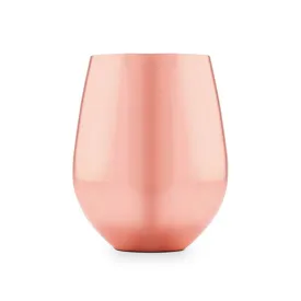 Copper Stemless Wine Glass