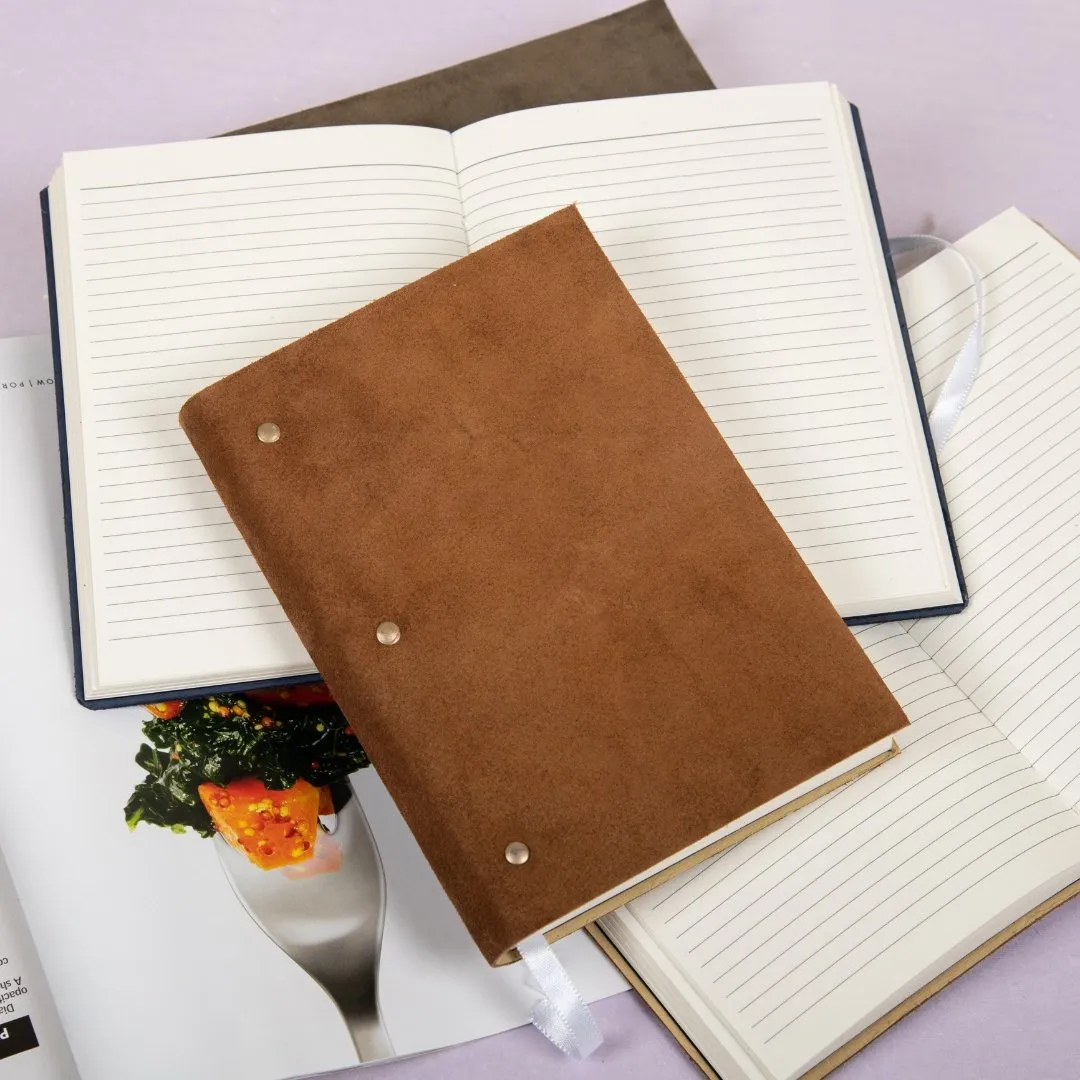 Craft Junky Soft Cover Suede Leather Diary