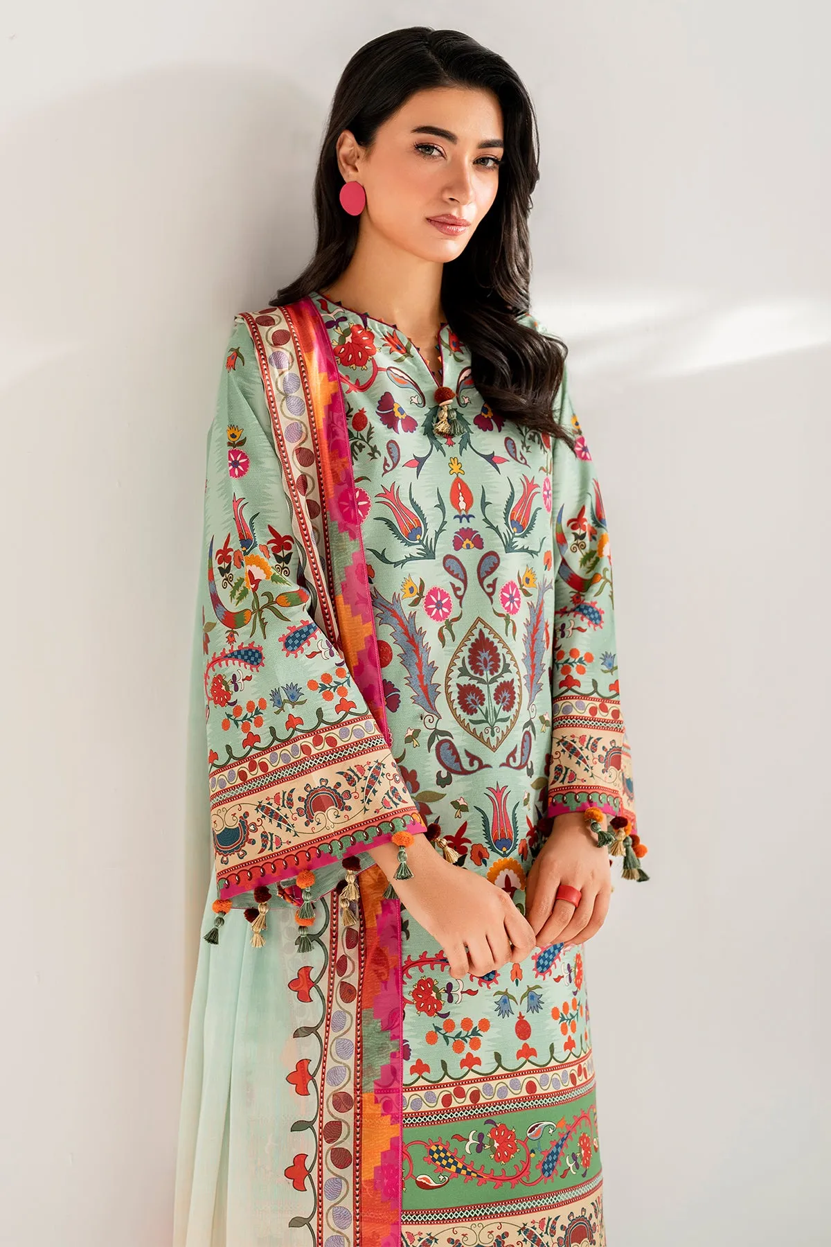 Digital Printed Lawn USE - 9080