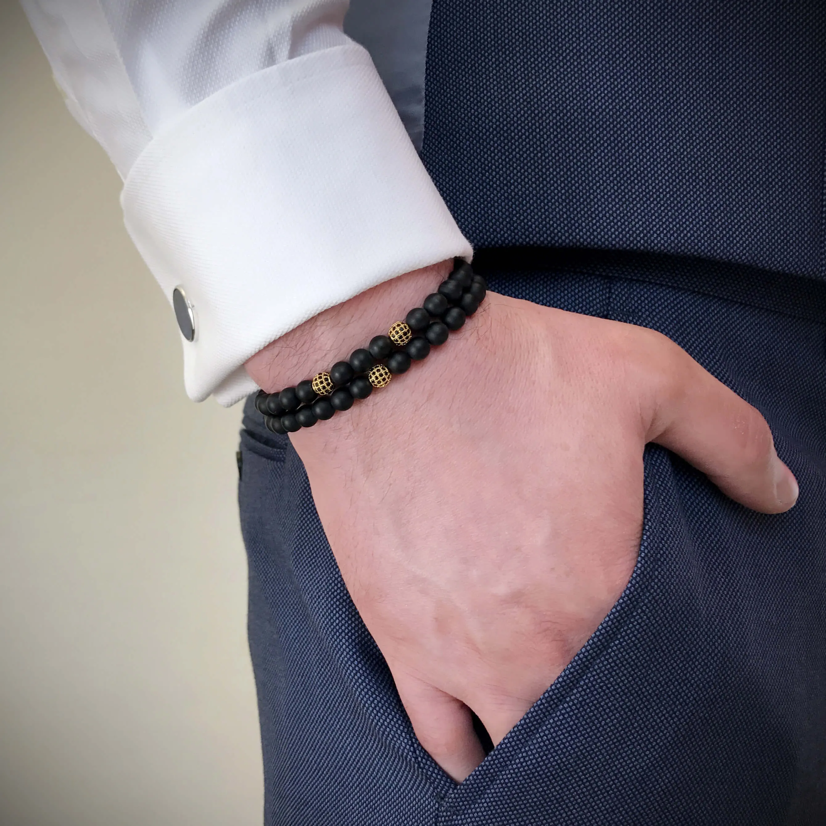 Double Beaded Bracelets