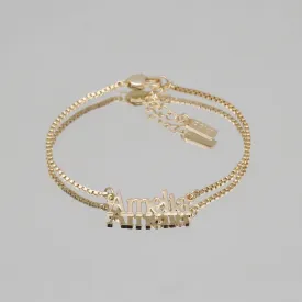Dubai Custom Name Bracelet