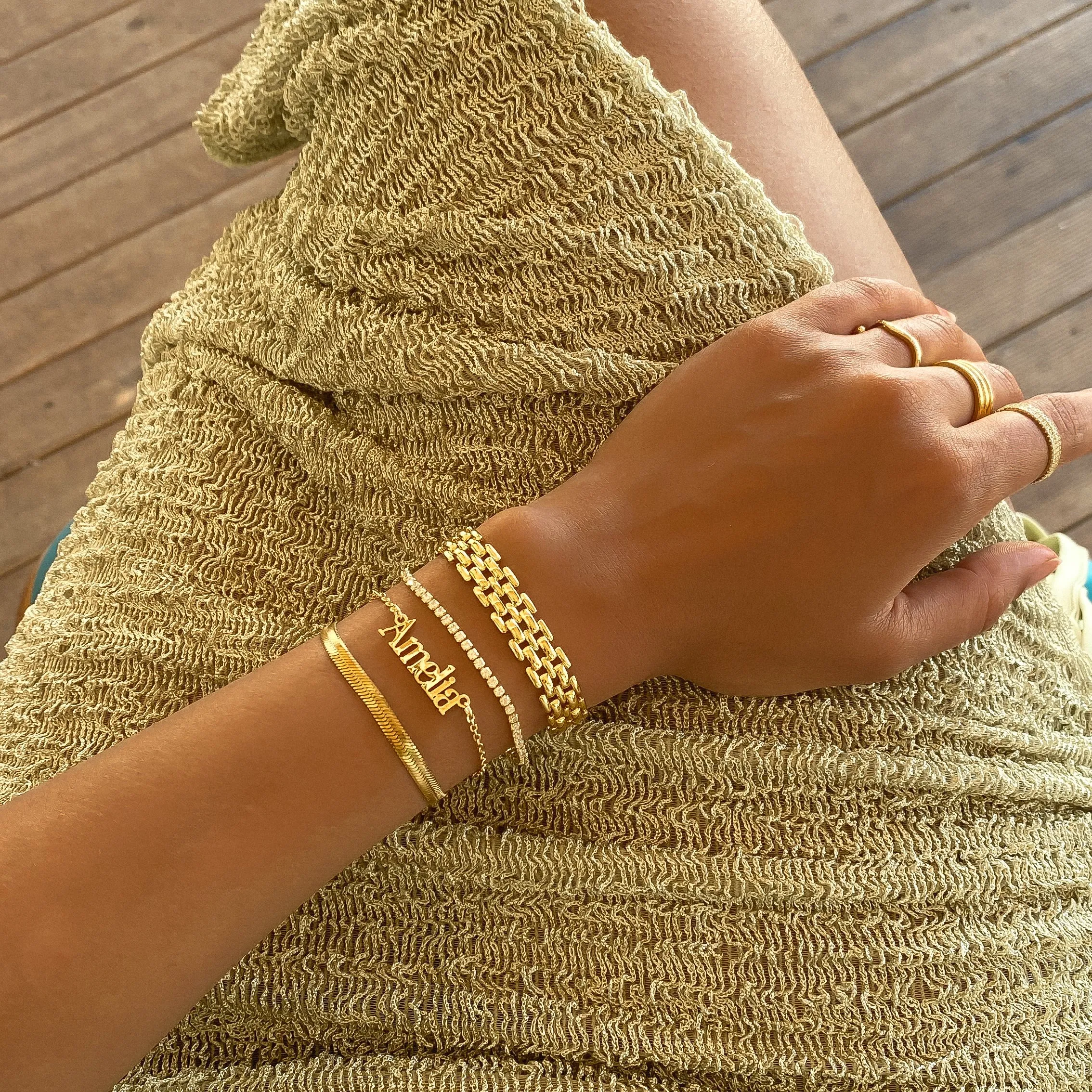 Dubai Custom Name Bracelet